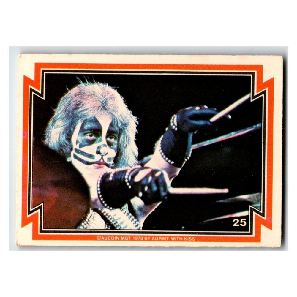 KISS Peter Criss 1978 Aucoin MGT Card #25 The Catman